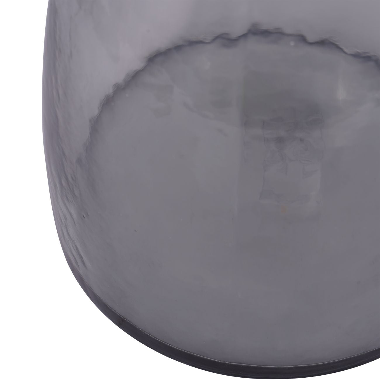 Vitrum Smoked Glass Bottle Vase Large